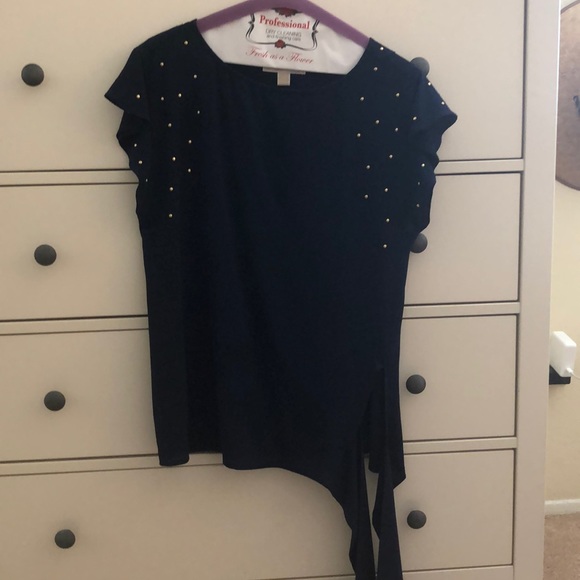 Michael Kors Side Tie Blouse - Picture 1 of 4